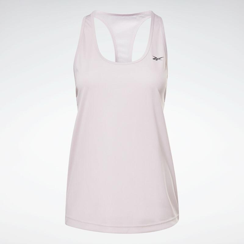 T-Shirt de treino com malha para as mulheres Reebok