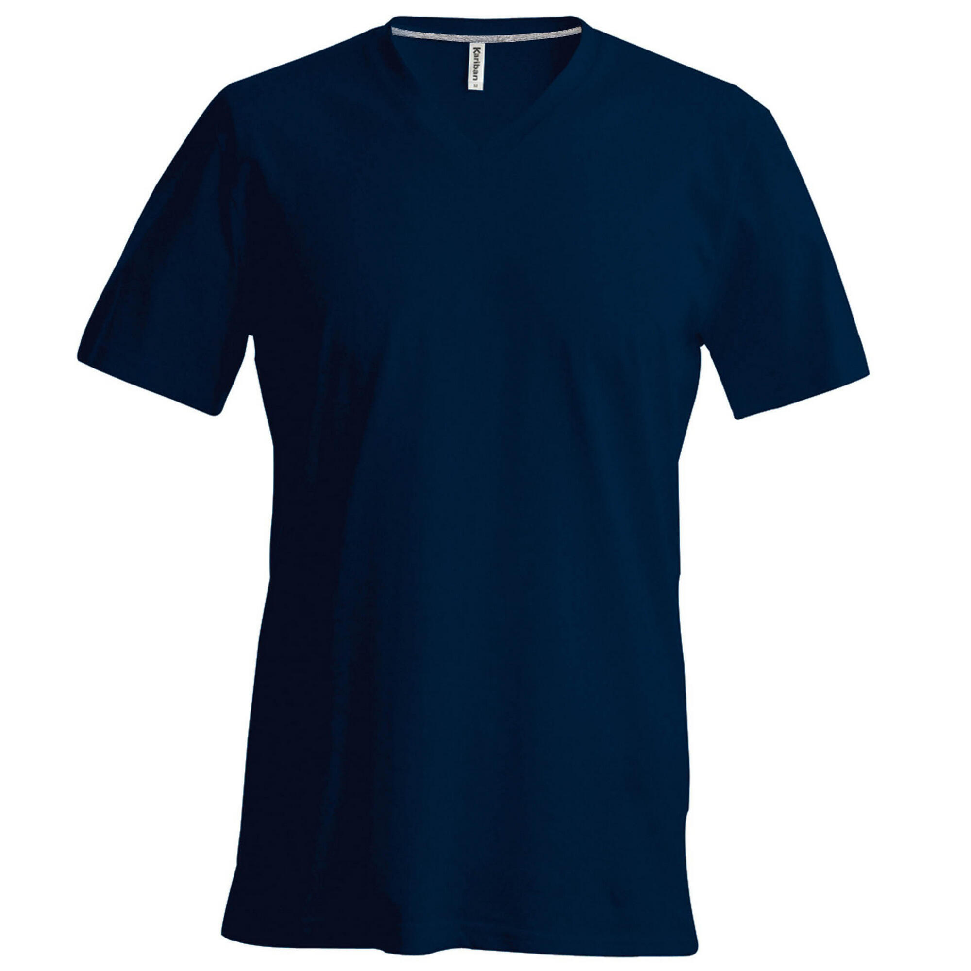 Maglia Manica Corta Uomo Kariban Blu Navy 2/2