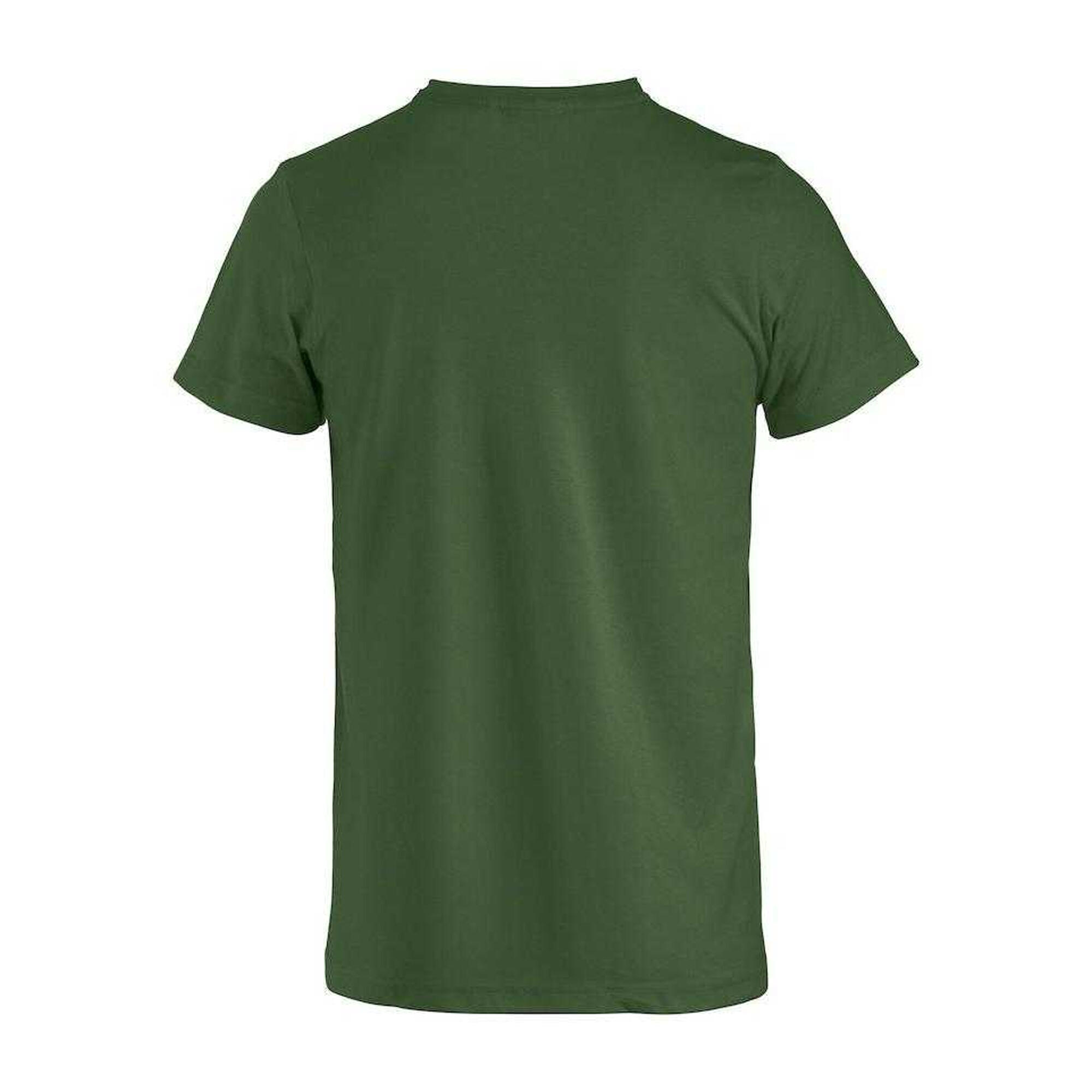 "Basic" TShirt für Herren Flaschengrün 2/3