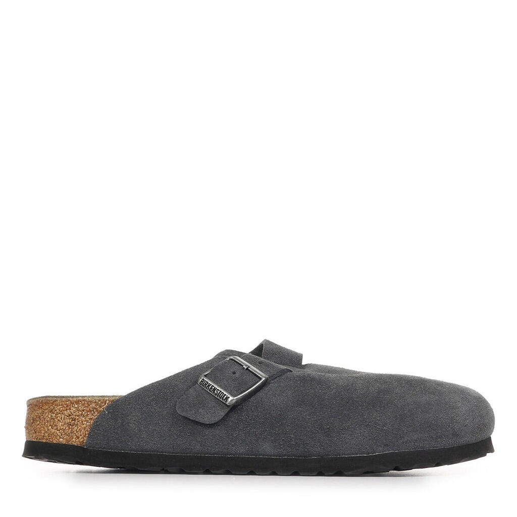 Birkenstock Boston - Charcoal Suede