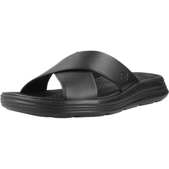 Sandalen Skechers Modell Sargo Denal Farbe Schwarz