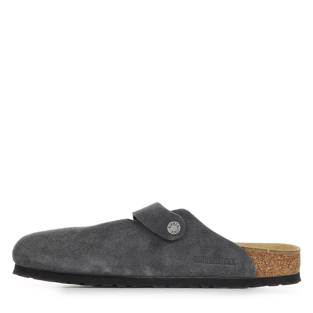 Birkenstock Boston - Charcoal Suede 4/6
