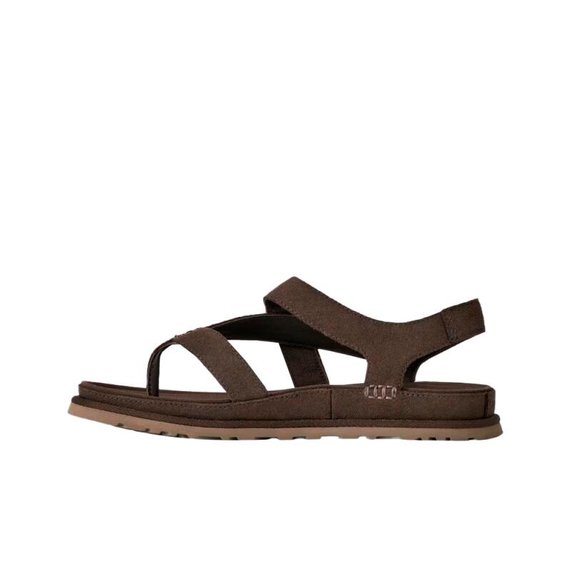 Sandalias Planas Mujer Ugg W Goldengaze Toe Post Marrón 3/5