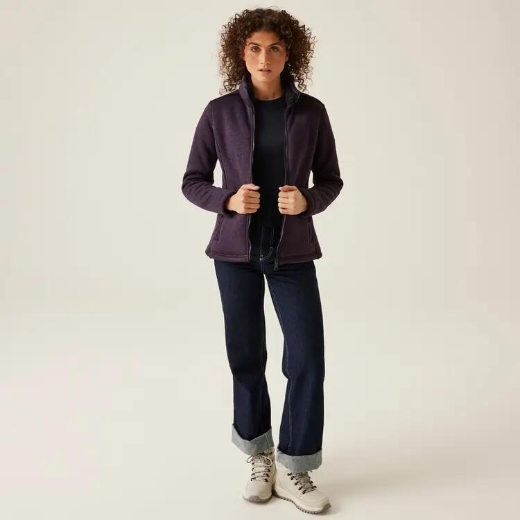 Sudadera con cremallera y cuello para mujer Regatta Razia II 5/6
