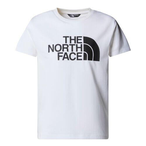 Camiseta Blanca The North Face Easy Kids White de Tejido Suave y Transpirable 5/5