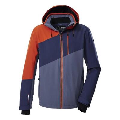 Killtec ksw 32 ski jas heren - blauw/oranje