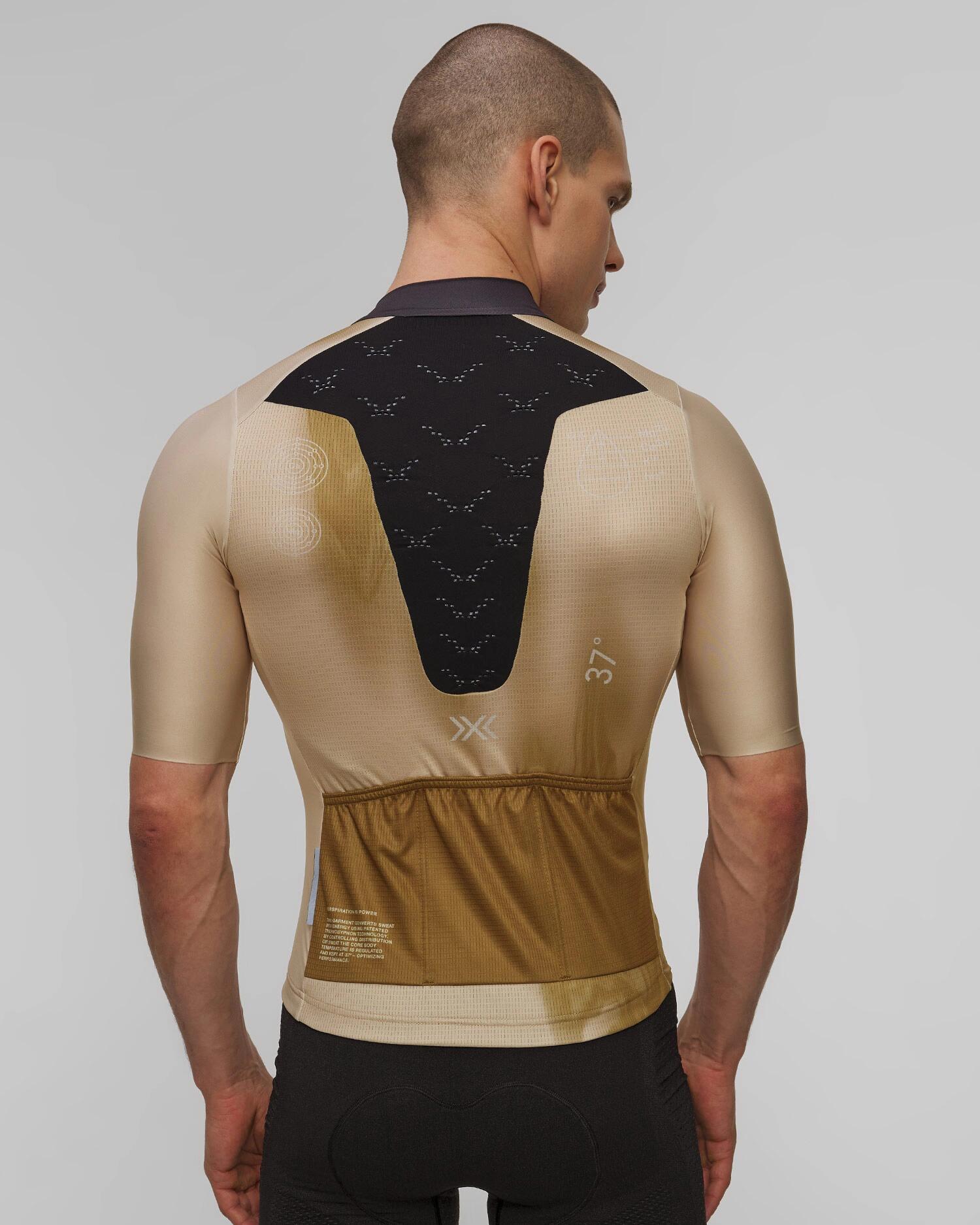 Maillot de manga corta X-Bionic CoreFusion Ride Beige Hombre 4/6