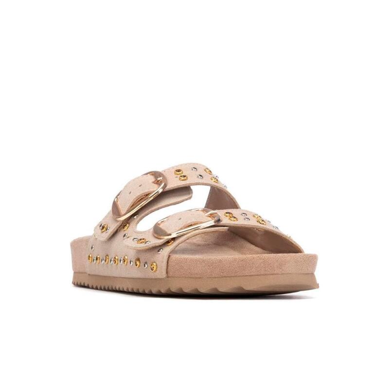 Sandalias Planas Mujer Xti  Beige 2/4