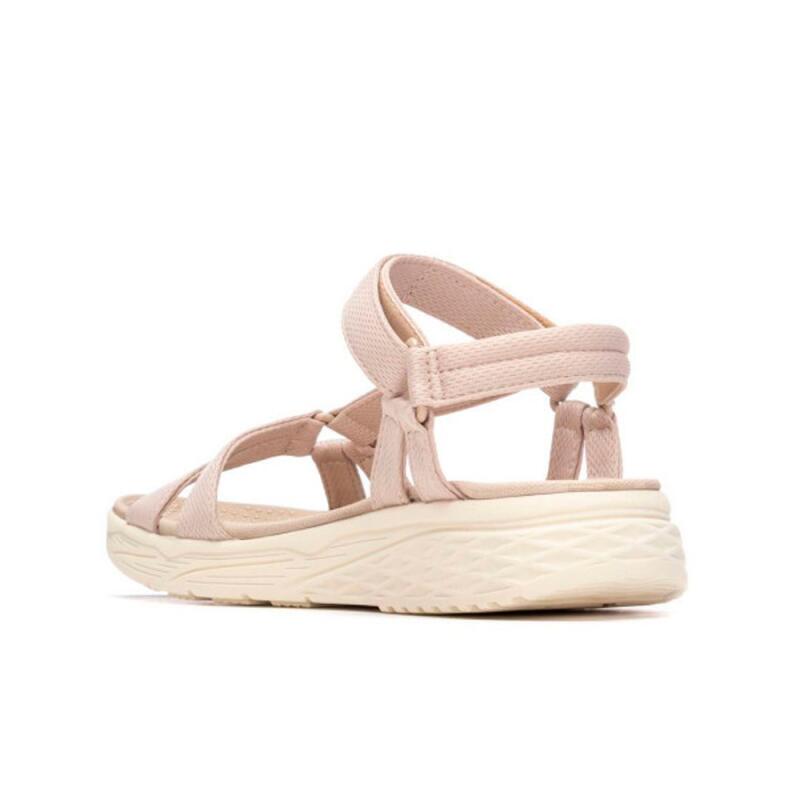 Sandales Plates Femme Xti  Beige 3/4