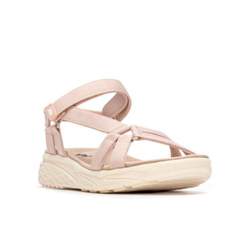 Sandales Plates Femme Xti  Beige 2/4