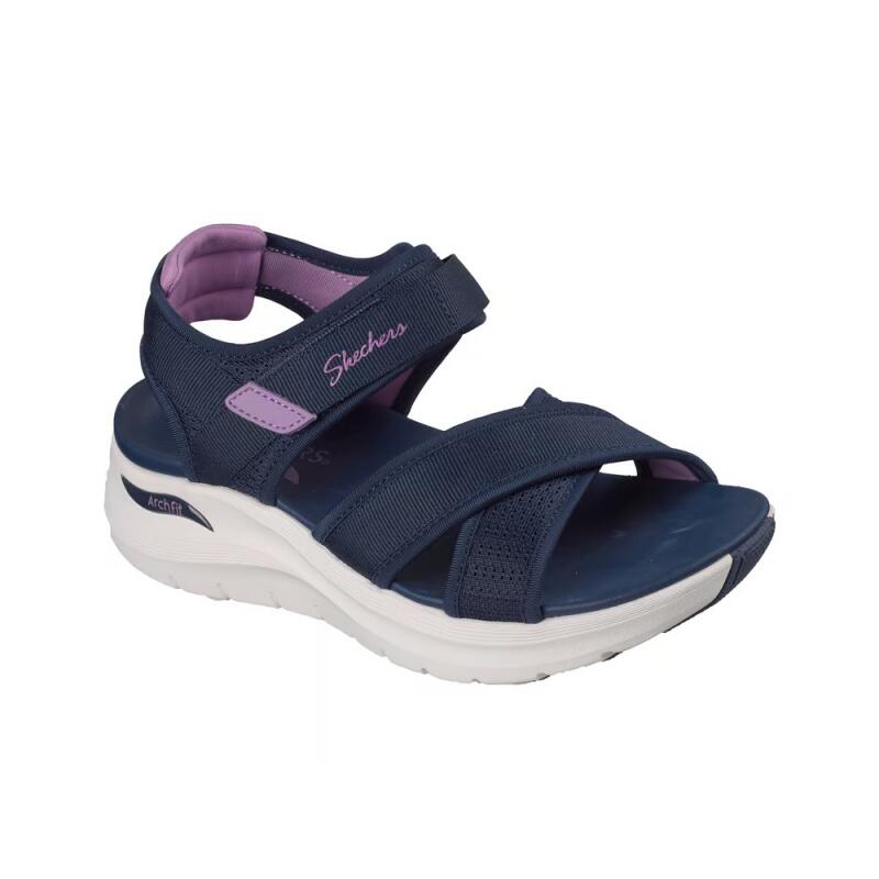 Sandalias Planas Mujer Skechers Arch Fit 2.0 - Feelin´bright Azul 2/5