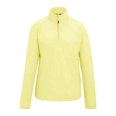 Geweldige outdoor dames montes half zip fleece top (grijs)