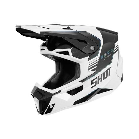 Kask pełnotwarzowy Shot Race Gear Lite-S10