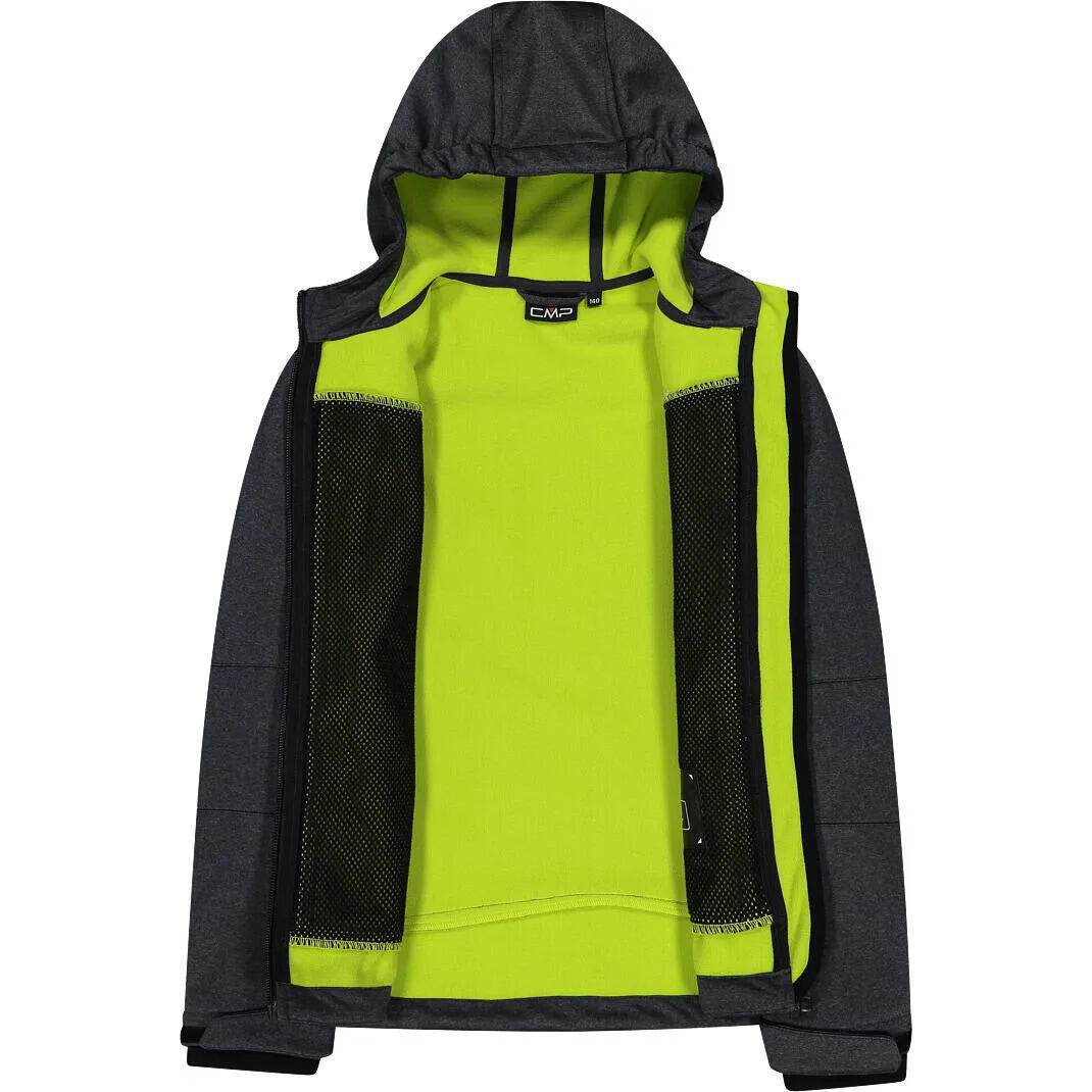 Waterproof jas met vaste capuchon voor kinderen CMP 4/4