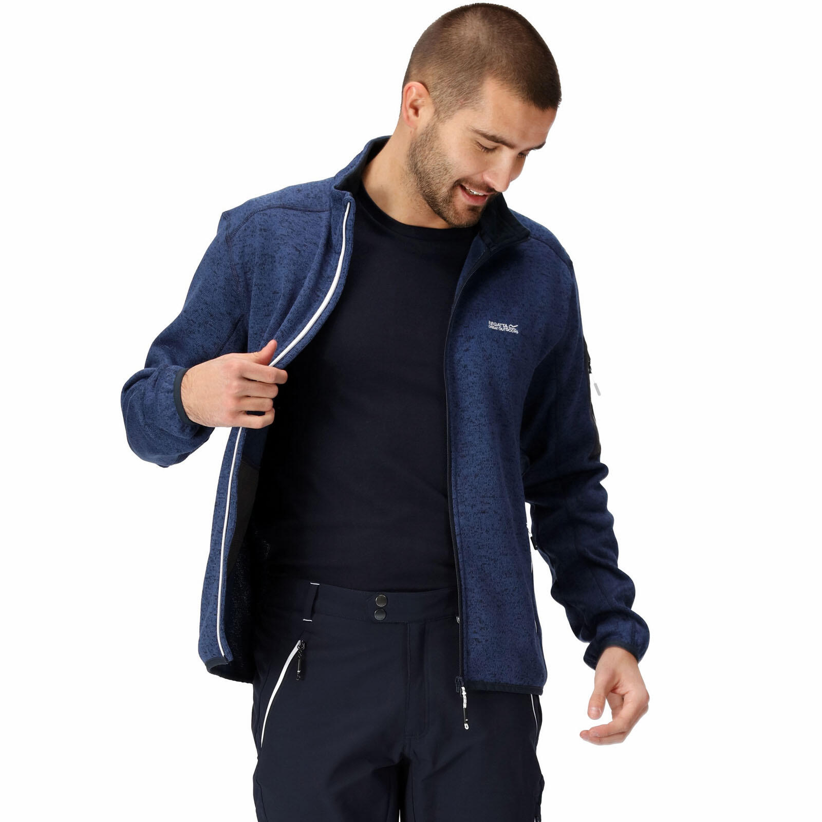 Regatta Newhill Strickfleecejacke / Fleecejacke für Herren 5/7