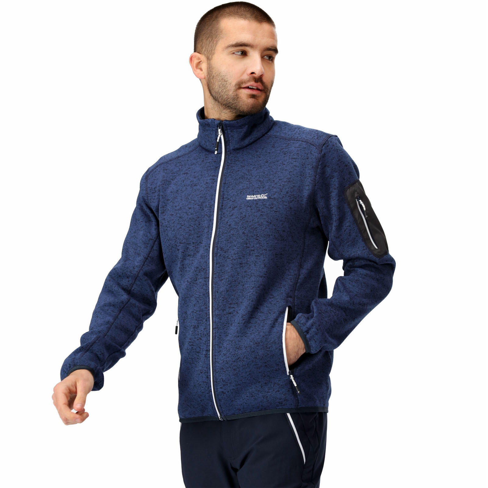 Regatta Newhill Strickfleecejacke / Fleecejacke für Herren 4/7