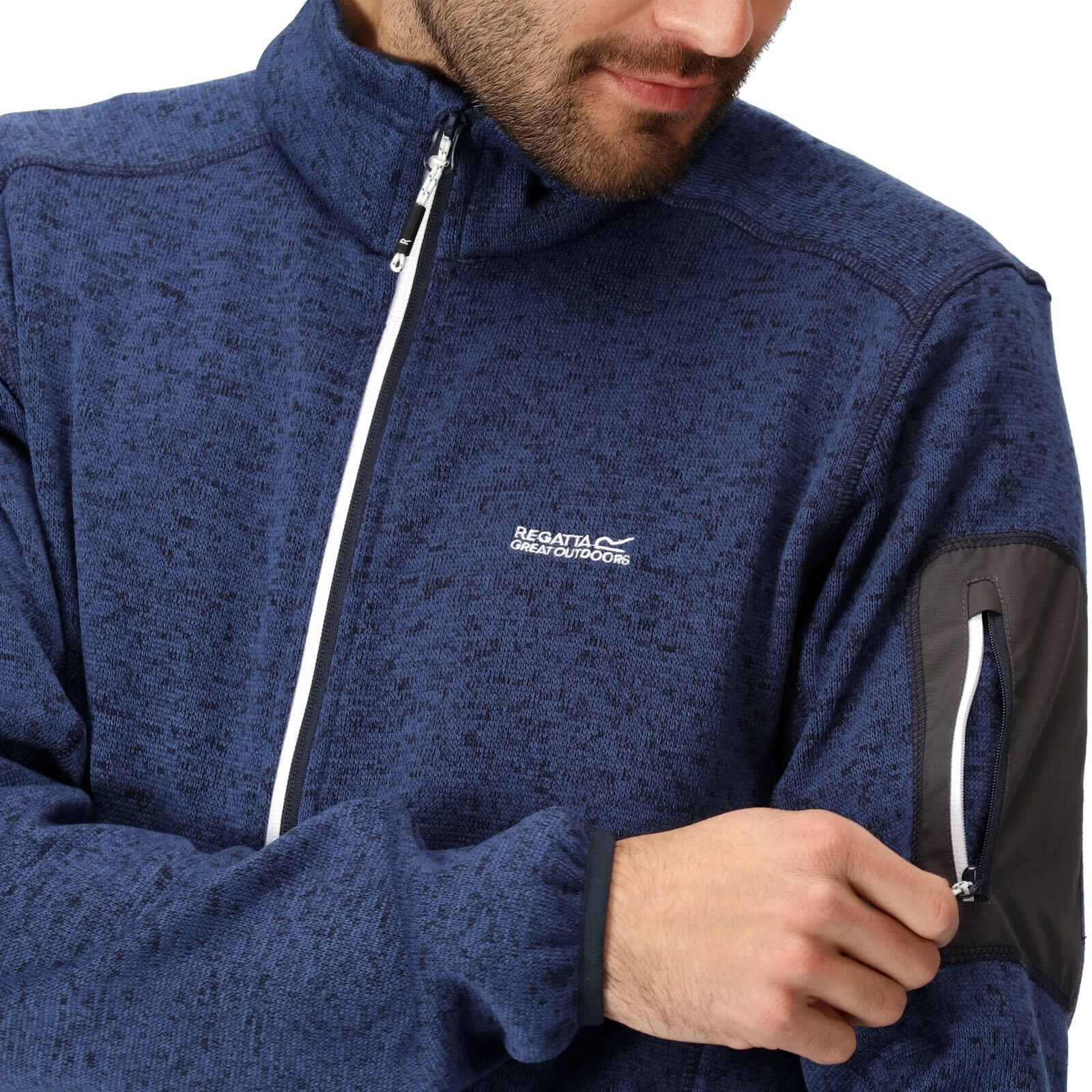 Regatta Newhill Strickfleecejacke / Fleecejacke für Herren 6/7