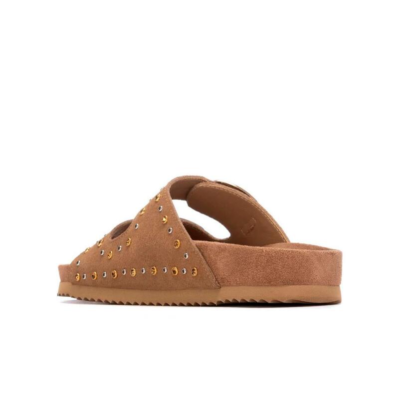 Sandales Plates Femme Xti  Marron 3/5