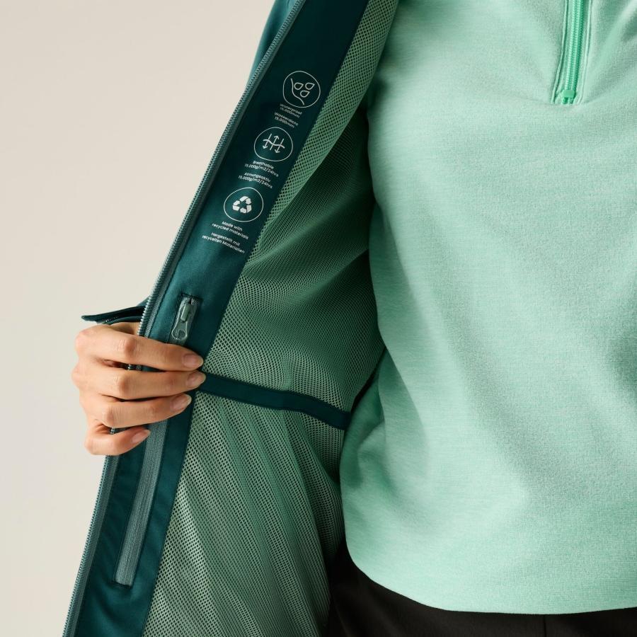 Veste imperméable femme Regatta Birchdale II 4/7