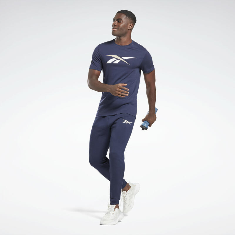 Pantaloni sport barbati TE Vector Bleumarin