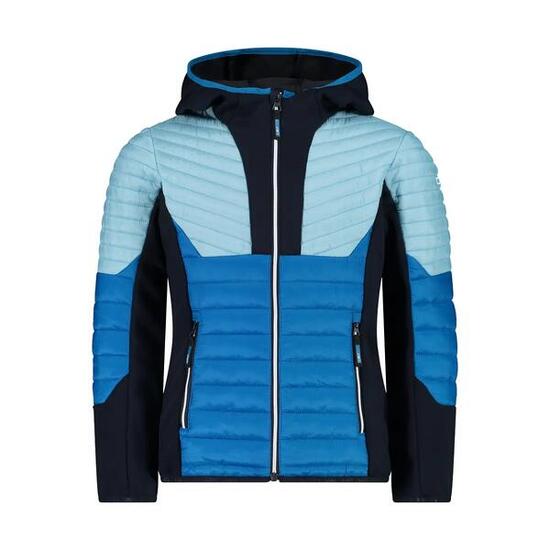 Doudoune à capuche hybride fille CMP