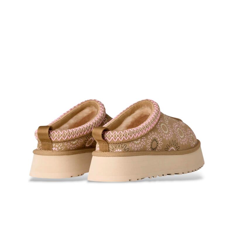 Zuecos Mujer Ugg W Tazz Sun Stitch Beige 3/3