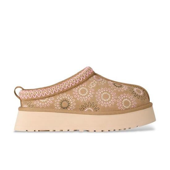 Sabots Femme Ugg W Tazz Sun Stitch Beige