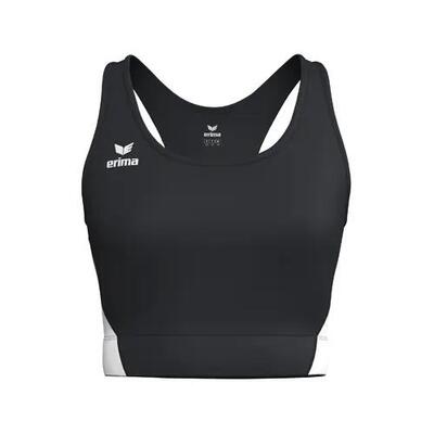 Erima t&f wings sport-bh zwart/wit - racerback, naadloos