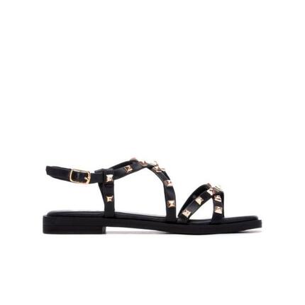 Flache Sandalen Damen Xti Schwarz