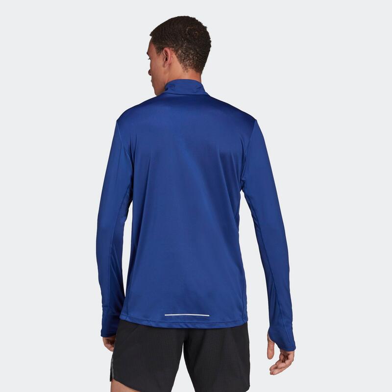 T-shirt adidas Own The Run 1/2 Zip Long Sleeve