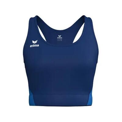 Erima t&f wings sport-bh nieuw marine / nieuw korenblauw