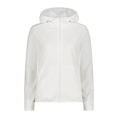 Dames skijas met rits en capuchon cmp