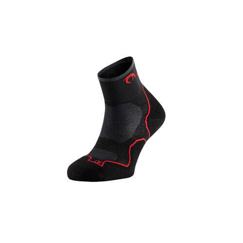 Calcetines Desafio Three Unisex Negro/ Rojo running Unisex Rojo LURBEL 5/5