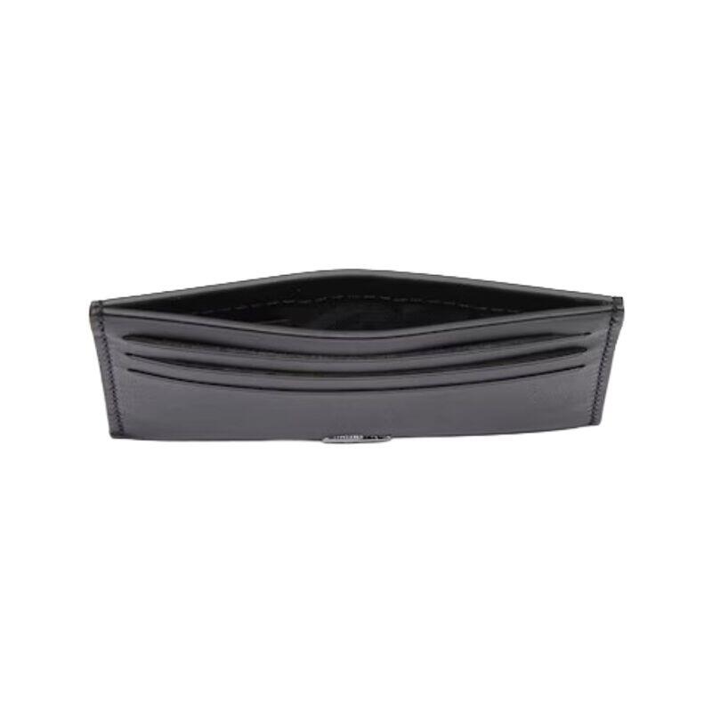 Tarjetero Negro de Piel FG Lacoste 3/5