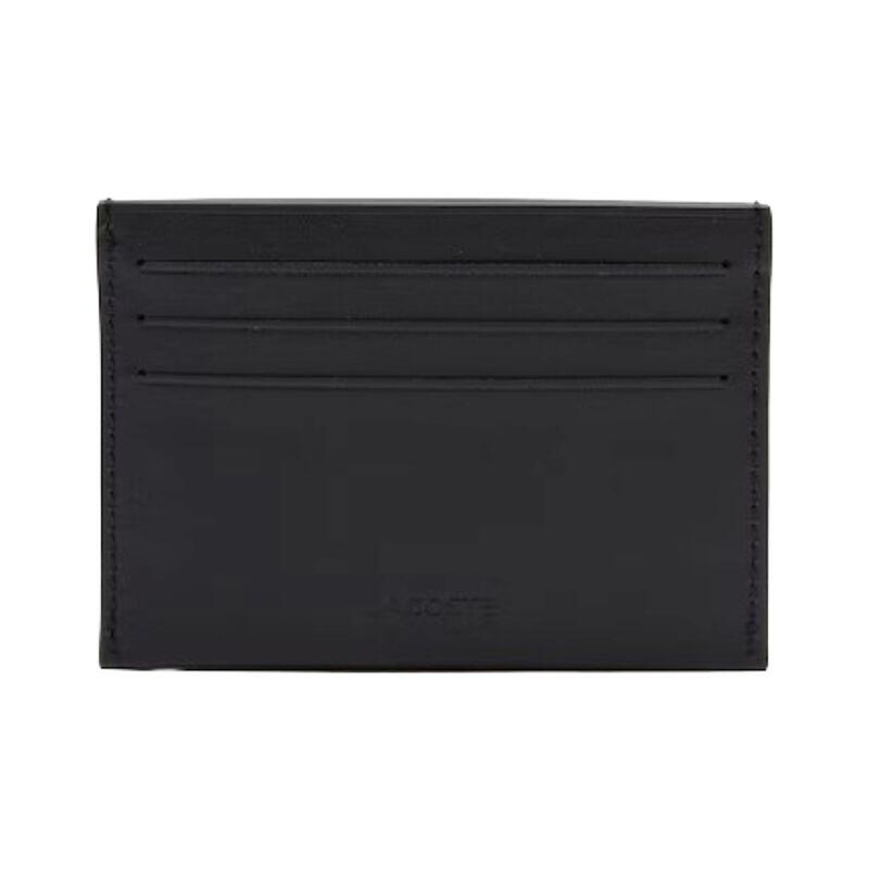 Tarjetero Negro de Piel FG Lacoste 2/5