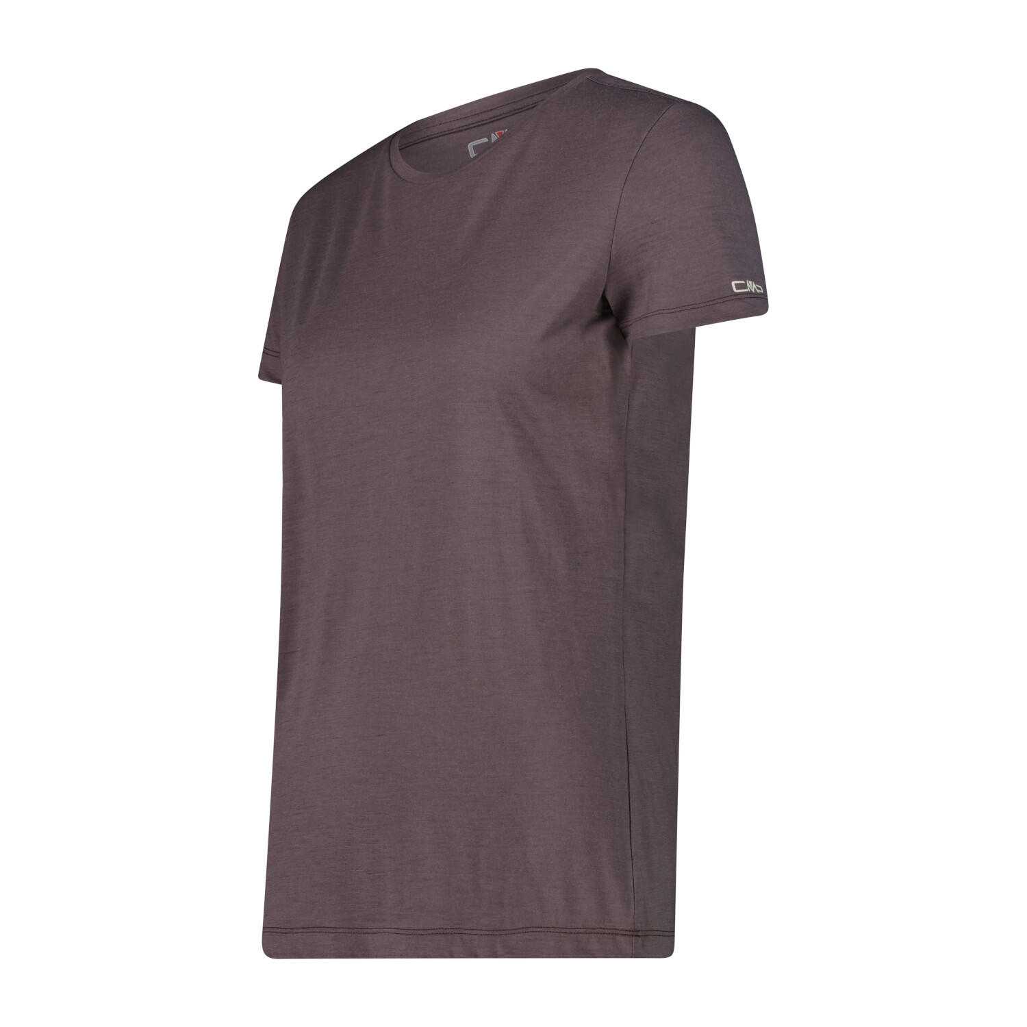 Camiseta de cuello redondo de lana merina para mujer CMP 3/3