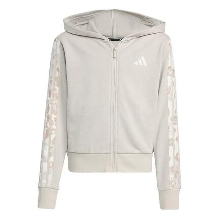 Veste de survêtement fille adidas Animal French Terry 3 Stripes