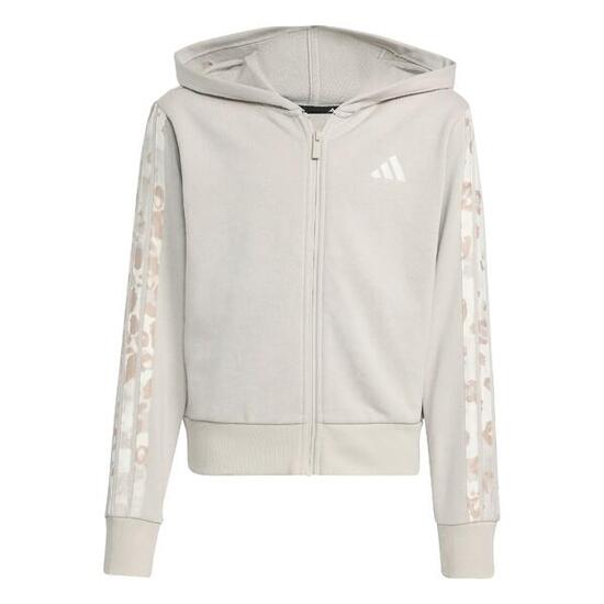 Veste de survêtement fille adidas Animal French Terry 3 Stripes