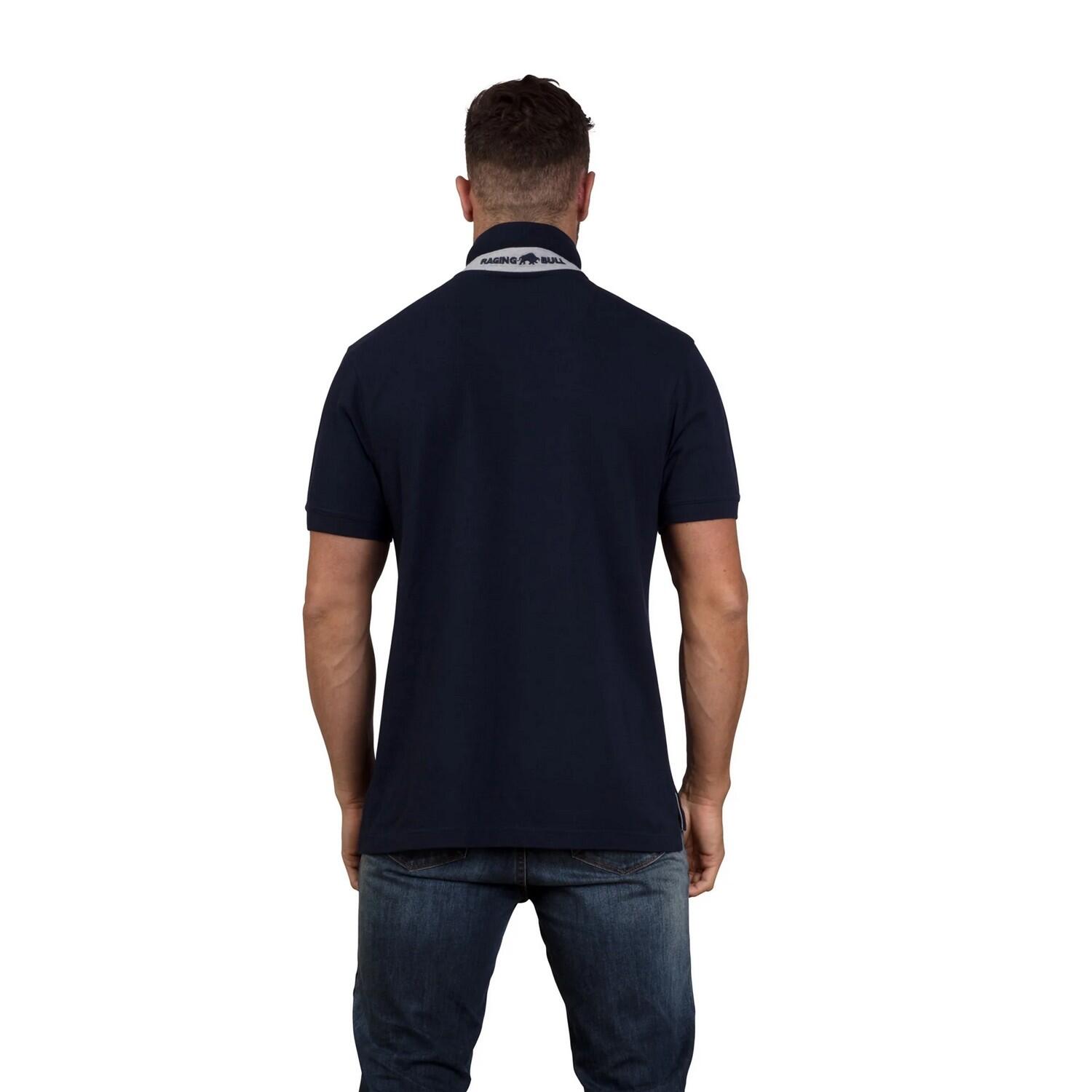 "Classic" Poloshirt für Herren Marineblau 2/4