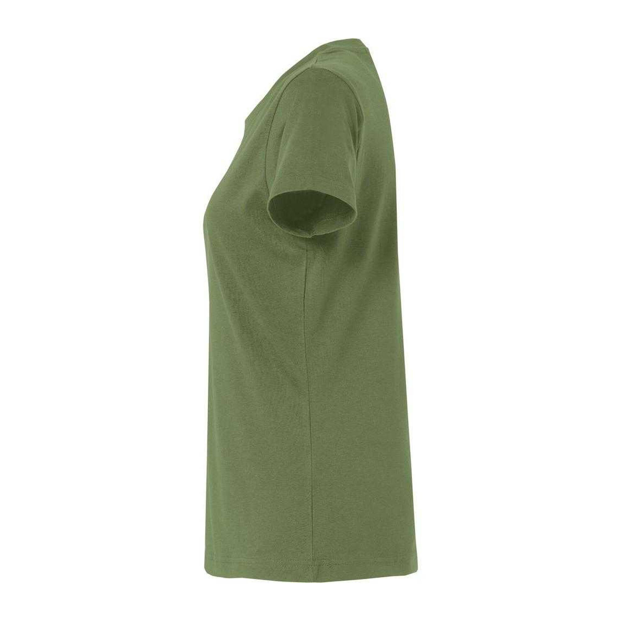 Tshirt Femme (Vert Militaire) 3/3