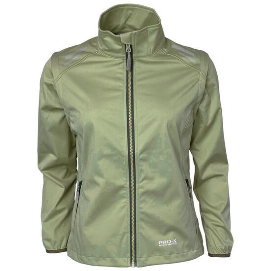 Wasserdichte Softshelljacke Frau Pro-X Elements Hellen