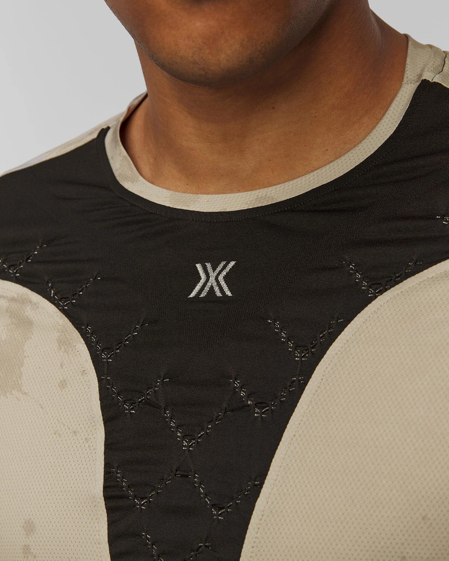 Longsleeve biegowy męski X-Bionic Corefusion Run Shirt LS Beige