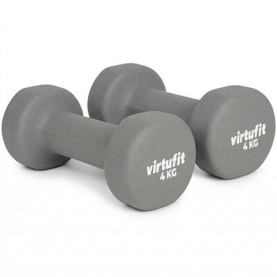 Vinyl dumbbell pro - 2 x 4 kg