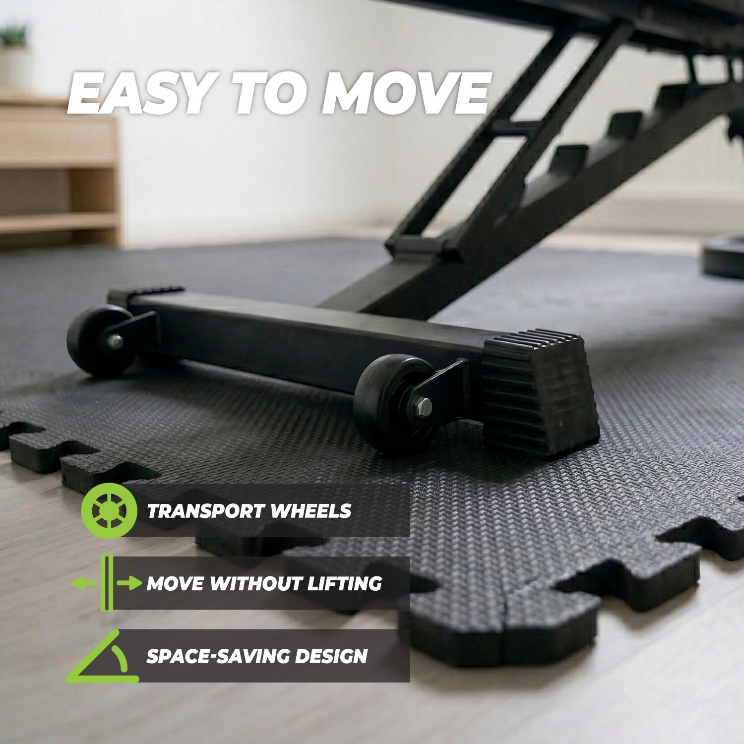 Banc de Musculation - Ajustable Pro - Noir 5/7
