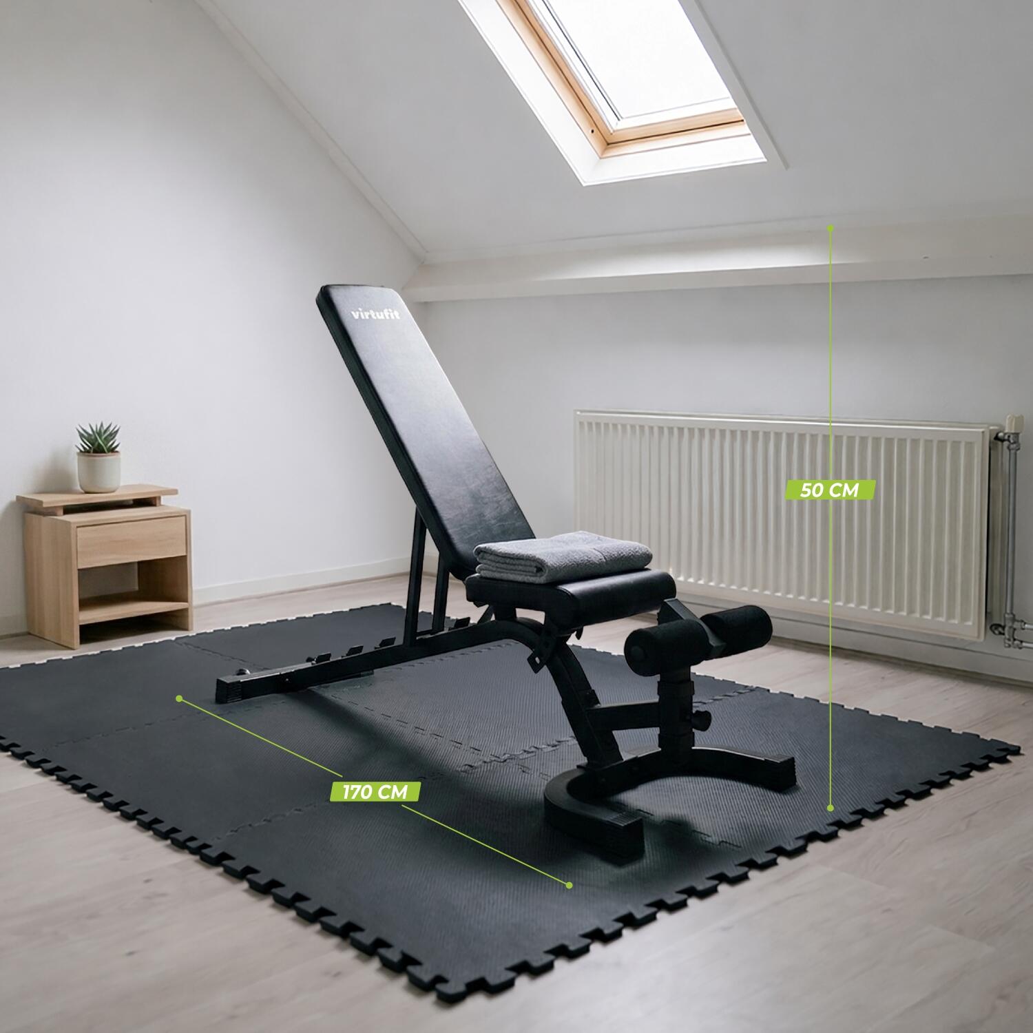 Banc de Musculation - Ajustable Pro - Noir 6/7