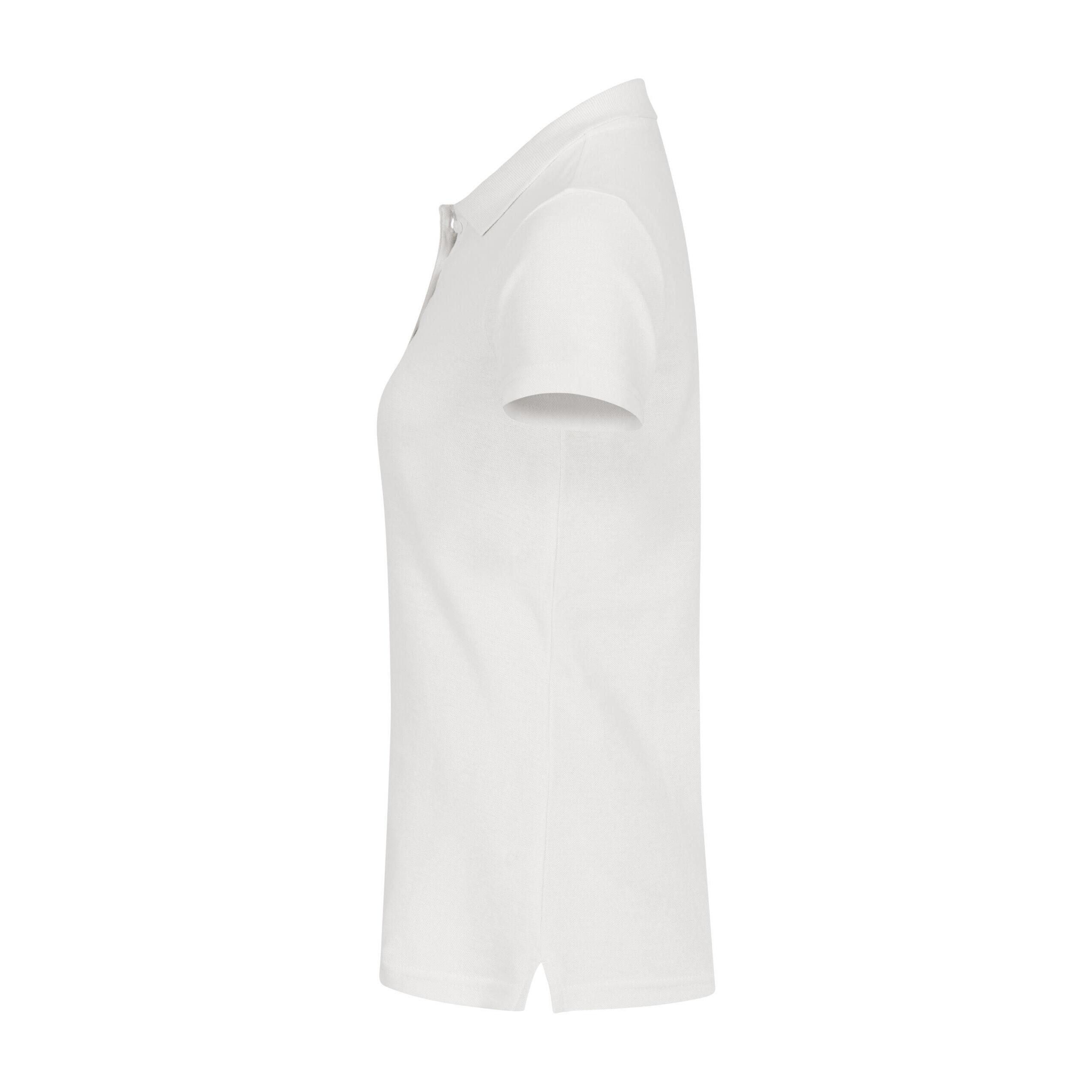Maglietta Polo Semplice Donna Clique Basic Bianco Spento 4/5
