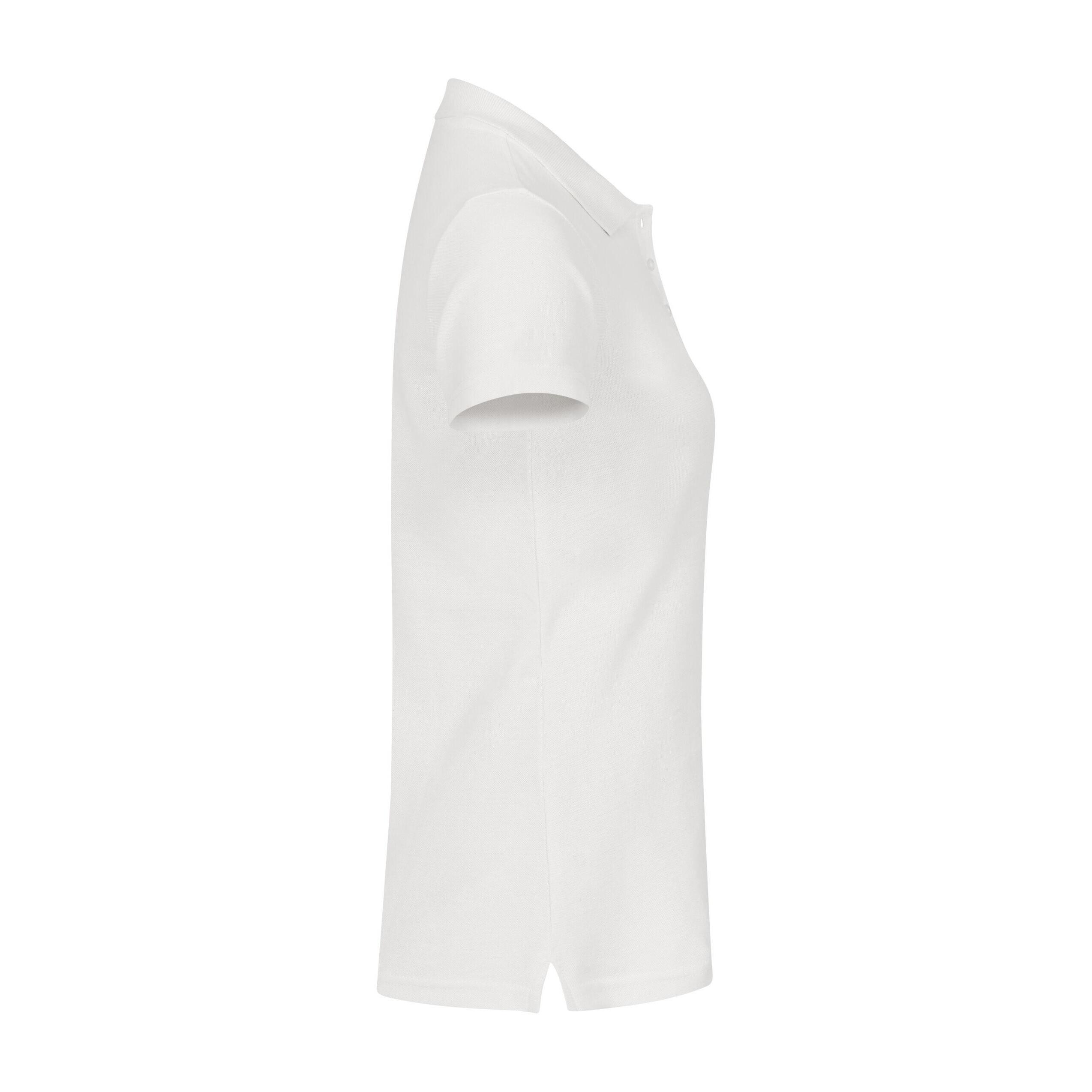 Maglietta Polo Semplice Donna Clique Basic Bianco Spento 5/5