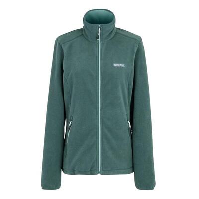 Fleece wandelen dames hoge kraag ritszakken floreo iv