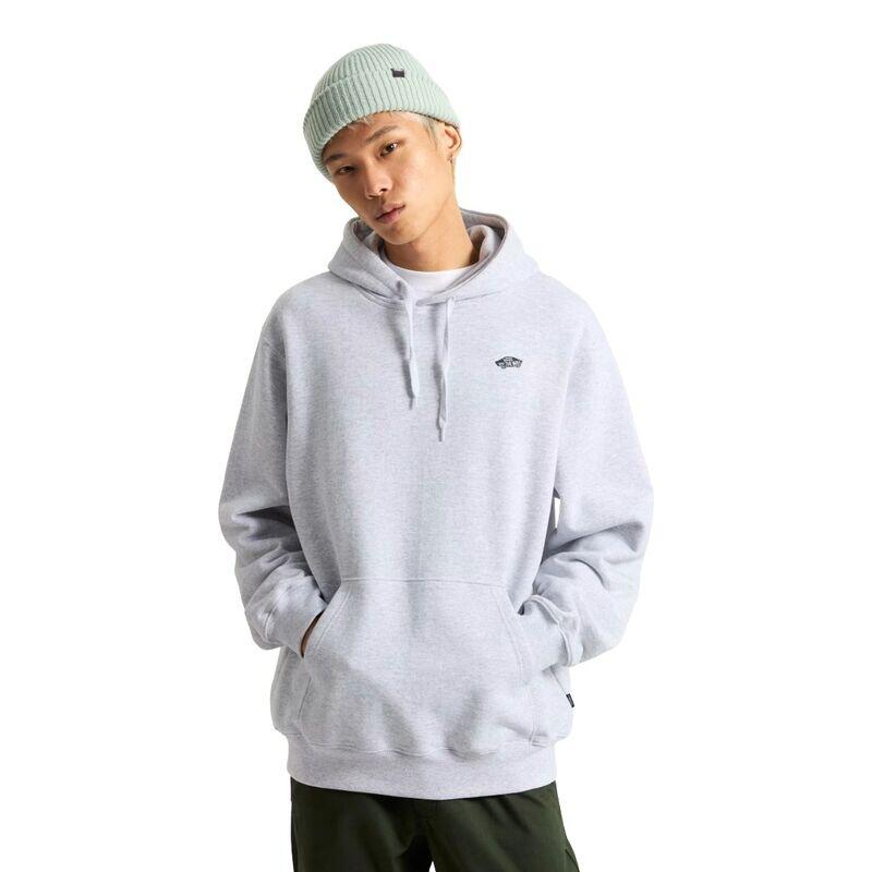 Sudadera Gris Vans con Capucha Style 76 Light Grey de Corte Holgado 3/5