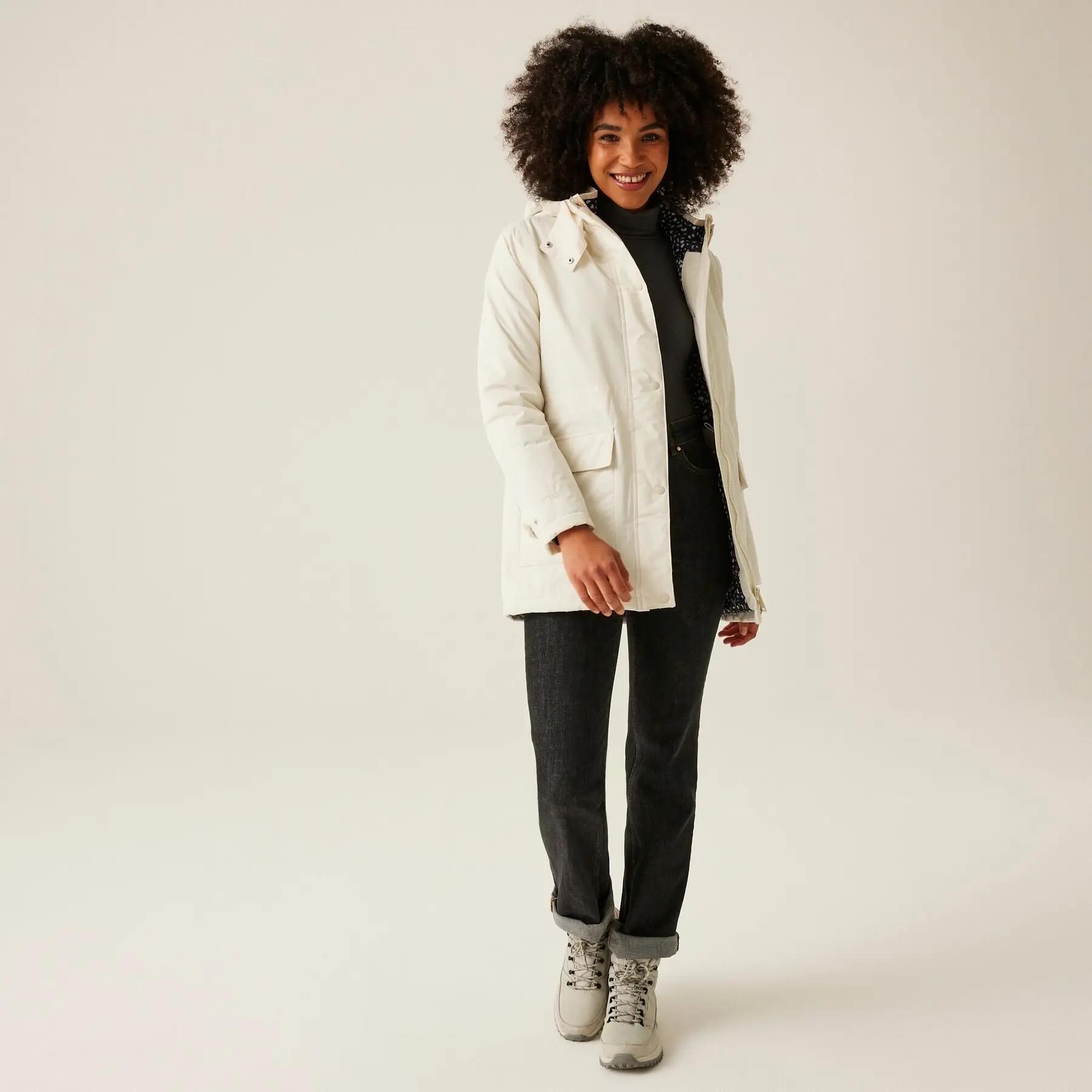 Giacca impermeabile con cappuccio donna Regatta Mireya 3/7